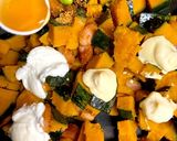 枝豆入り☆かぼちゃとソーセージのサラダ作り方9写真