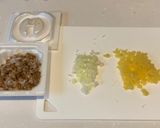 母直伝！たくあん入り納豆チャーハン作り方1写真
