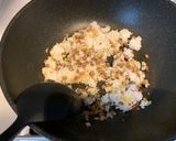 母直伝！たくあん入り納豆チャーハン作り方3写真