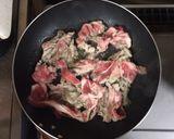 超簡単☆甘辛が旨い！すき焼き丼作り方1写真