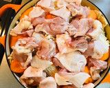 お肉柔らか☆鶏肉と白菜の酒蒸し。作り方3写真