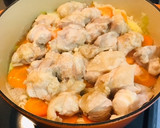 お肉柔らか☆鶏肉と白菜の酒蒸し。作り方4写真