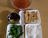 厚揚げと大根の春雨チゲ風スープ作り方1写真