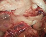 牛スジの煮込み生姜風味作り方1写真