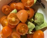 アボカドとトマトのオーロラソースチーズ作り方1写真