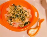 レンジ　お野菜たっぷりたまご丼　離乳食作り方11写真