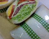 野菜たっぷりサンド作り方4写真
