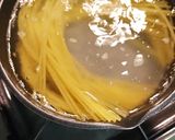 とんぶりとびっこパスタ作り方1写真