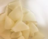 全てレンジ胸肉と根菜のトリチリ風蒸し煮作り方4写真