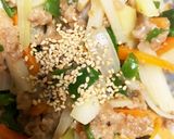 全てレンジ中濃ソースロコモコ味青椒肉絲風作り方13写真