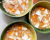 全てレンジごろごろわさびソース麻婆豆腐風作り方11写真