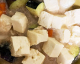 全てレンジごろごろわさびソース麻婆豆腐風作り方15写真