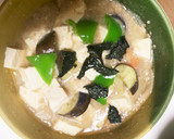 全てレンジごろごろわさびソース麻婆豆腐風作り方20写真