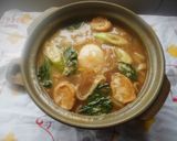 鍋焼きカレーきしめん♪作り方1写真
