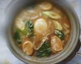 鍋焼きカレーきしめん♪作り方2写真