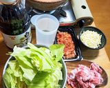 キャベツたっぷり★キムチ鍋作り方1写真