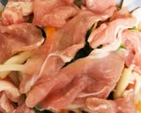 全てレンジ豚こまと野菜のガーリックドーム作り方11写真