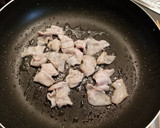 簡単　和風キノコ焼きそば作り方3写真