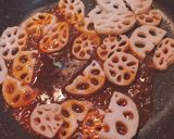 レンチン蓮根とすずきの唐揚げの甘酢炒め作り方11写真
