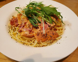 エビのビスクとガチソースのお洒落パスタ作り方5写真
