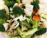 レンジで大根ブロッコリーの温野菜サラダ作り方6写真
