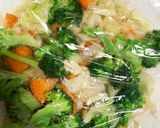 レンジで大根ブロッコリーの温野菜サラダ作り方9写真
