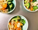 レンジで大根ブロッコリーの温野菜サラダ作り方10写真
