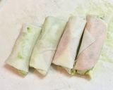 アボカドの春巻きの皮包み作り方3写真