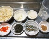 犬ご飯 豆にゅうめん作り方1写真