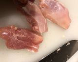 鶏、椎茸、しめじの和風パスタ作り方2写真