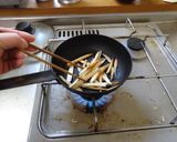 最速のごぼうの柳川風作り方7写真