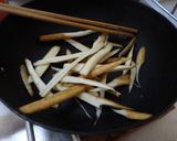 最速のごぼうの柳川風作り方5写真