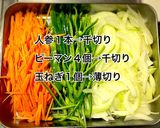 鶏もも肉のカレー醤油野菜炒め作り方1写真
