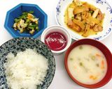 【病院】塩こんぶあえ【給食】作り方4写真