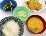 【病院】豚肉しょうがやき【給食】作り方7写真