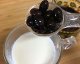 コーヒー黒豆で☆カフェオレ作り方1写真