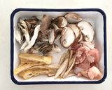 体ぽかぽか鶏ときのこの生姜あんかけうどん作り方1写真