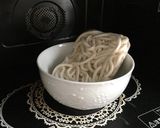 体ぽかぽか鶏ときのこの生姜あんかけうどん作り方3写真