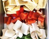 油揚げとインゲンの胡麻味噌炒め◆お弁当☆作り方1写真