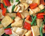 油揚げとインゲンの胡麻味噌炒め◆お弁当☆作り方5写真