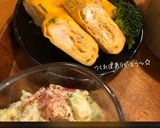 ツナ缶汁とネギ＆エビで☆簡単な旨々卵焼き作り方8写真