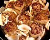 ＊和風煮込みハンバーグ＊作り方5写真