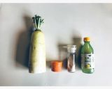 Lemon紅白なます作り方1写真