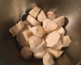 里芋と豚肉のうまうま煮物作り方2写真