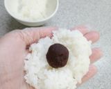 気分はお萩♬ 甘党の餡子おにぎり▲▽▲作り方4写真