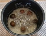 梅酒の梅で炊き込みご飯作り方2写真