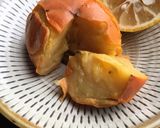 【薪ストーブ】とろける焼き柿。簡単薬膳作り方3写真