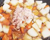 ツナと大根の煮物（*´˘`*）♡作り方2写真
