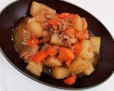 ツナと大根の煮物（*´˘`*）♡作り方3写真
