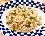 豚バラとネギの☆簡単パラパラ塩炒飯作り方13写真